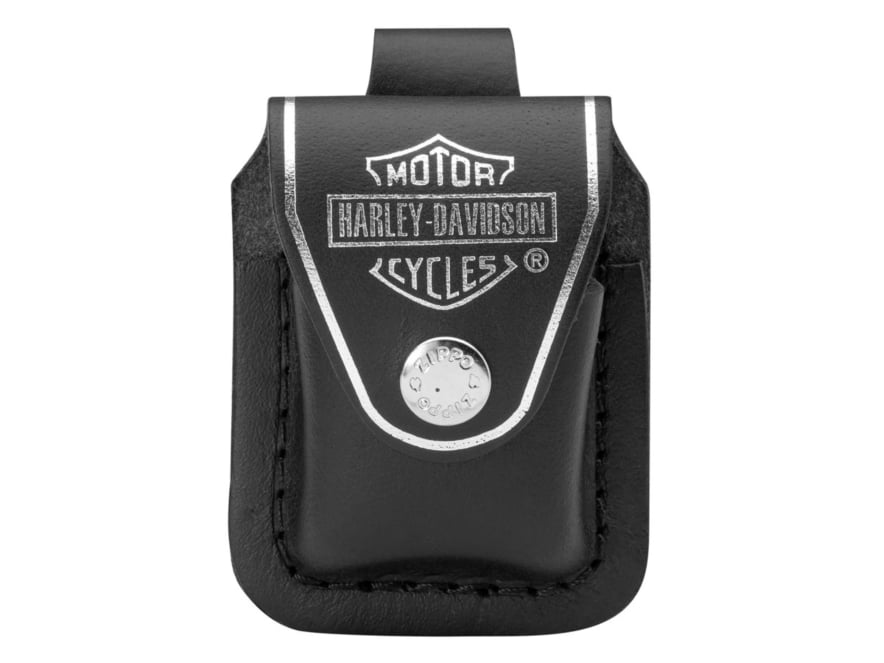 Zippo-tillbehör Fodral Läder Harley Davidsonproduktbild #1