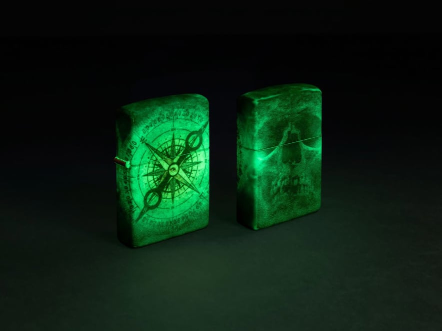 Zippo Compass Ghost Glowproduktbild #2