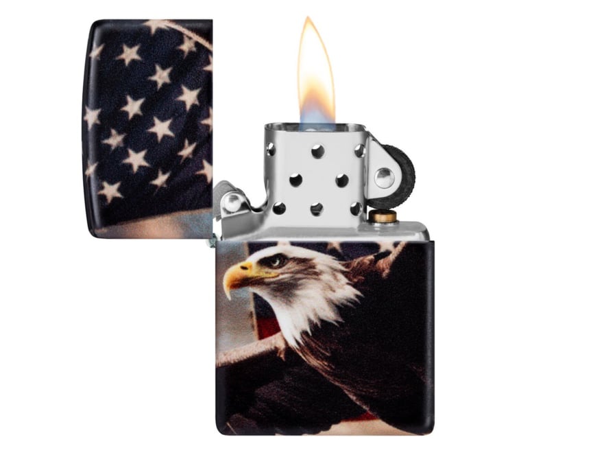 Zippo Bald Eagle USA Flagproduktbild #2