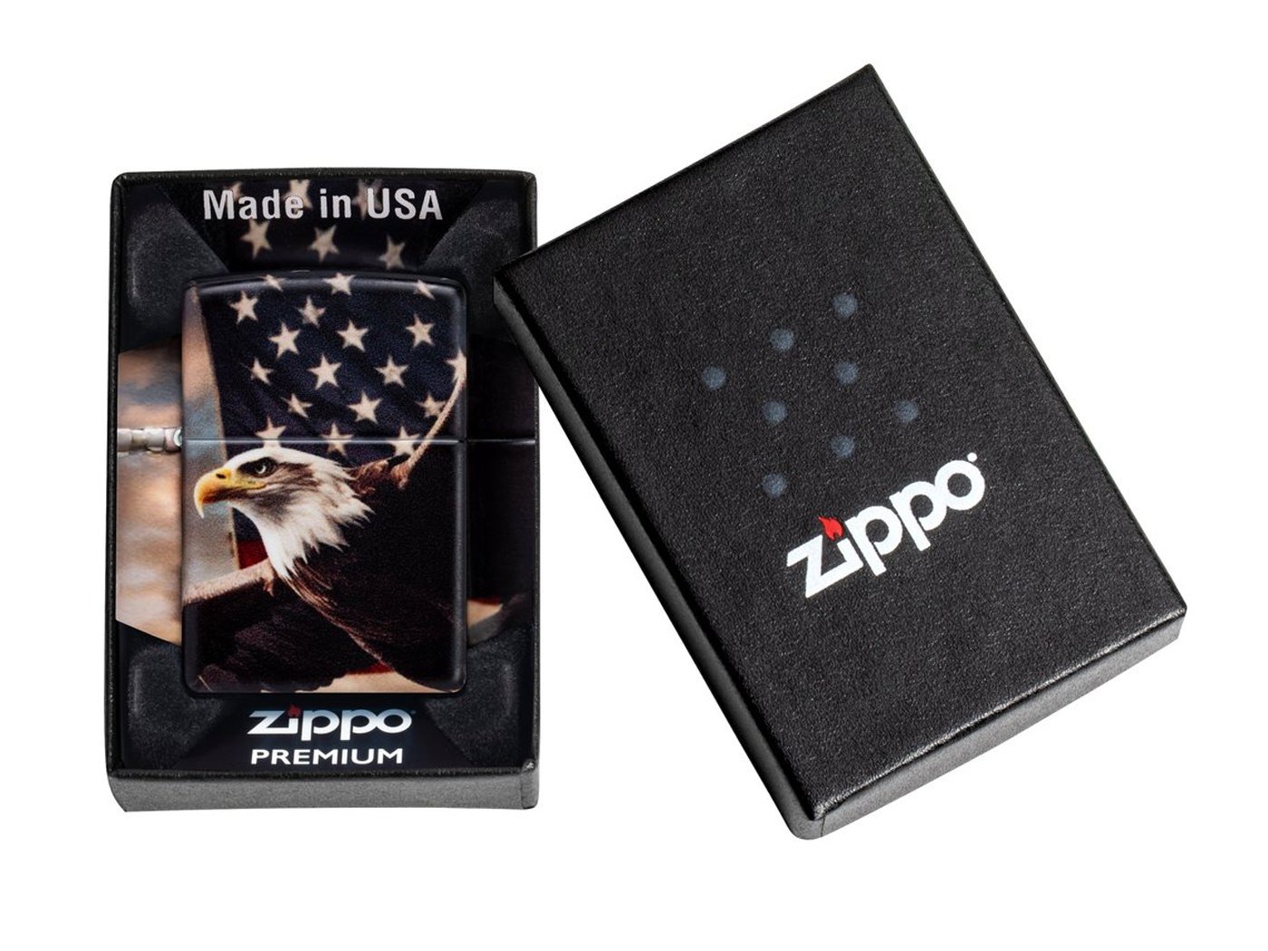 Zippo Bald Eagle USA Flagproduktzoombild #3